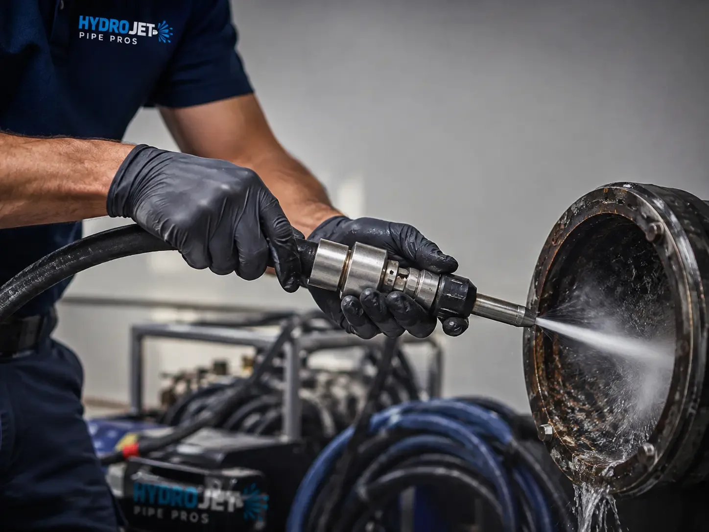 Hydro Jet Pipe Descaling in Deputy, IN